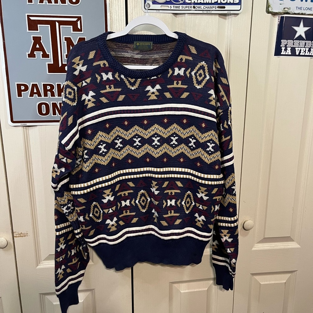 Descente Golf Collection Men’s Sweater